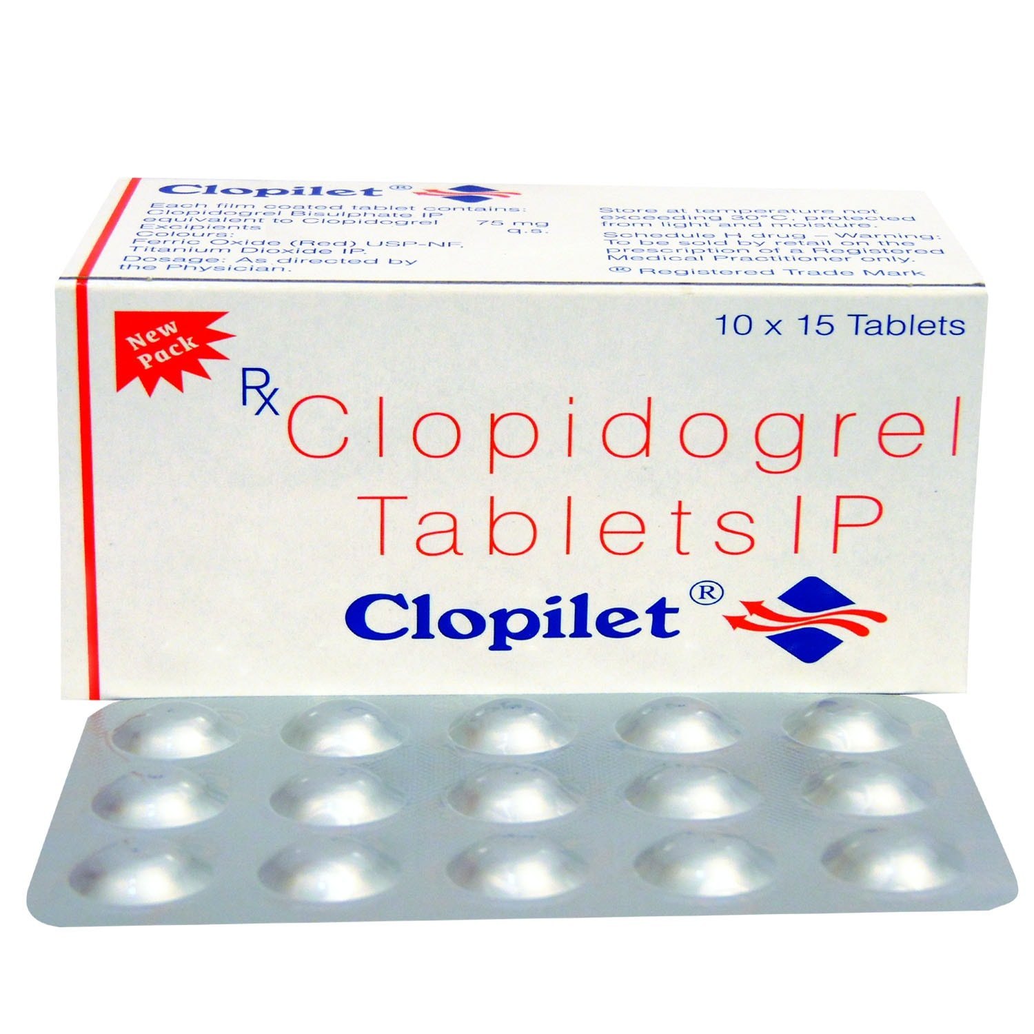 Clopidogrel 75 mg Tablet